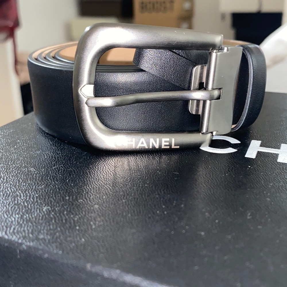 Authentic Chanel unisex belt